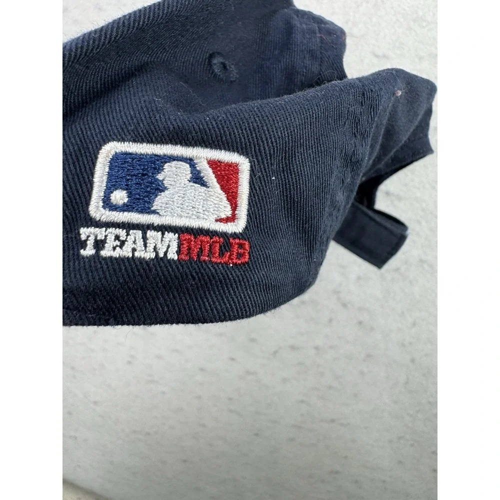 New Era New York Yankees Baseball Hat Youth OSFM Blue Strapback MLB Sportswear